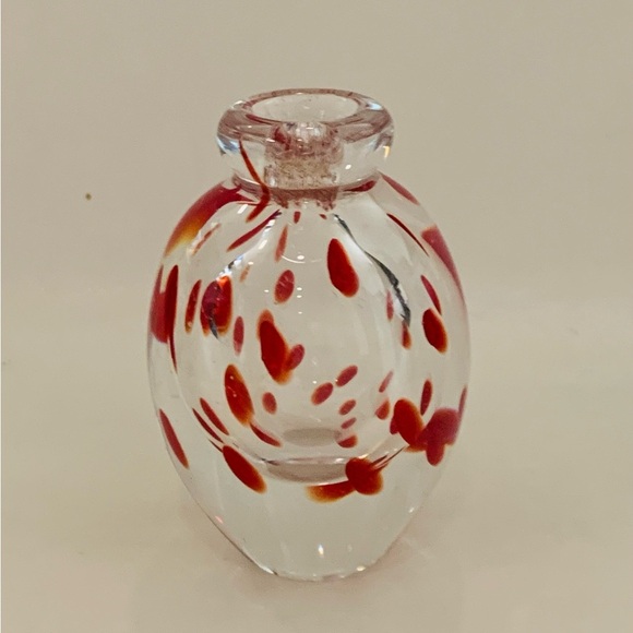 Vintage Murano Glass Vase/paperweight  4 Inch High - Picture 6 of 9